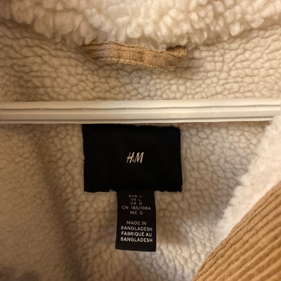 Corduroy Sherpa Jacket - Picture 2 of 3